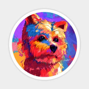 Yorkshire Terrier Dog Magnet